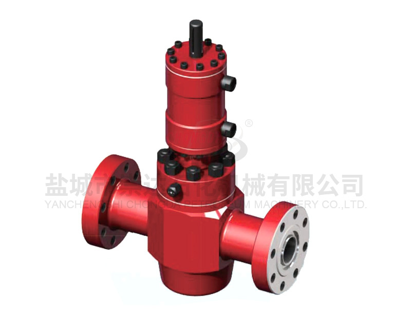 Hydraulic flat valve